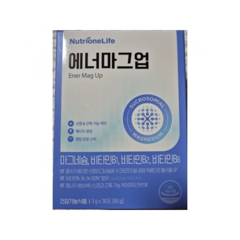 Nutrione Enermagup Magnesium Oxide Nutrient 30 packets, 1 pack /