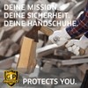 G4P Driver - Arbeitshandschuhe aus hochwertigem Rindsvollleder, 3 Paar Handschuhe
