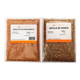Hinojo Y Fenogreco Granel 500 Gramos De C/u