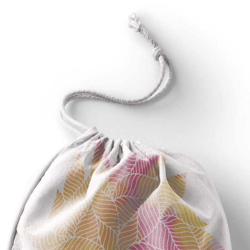 Le Jardin du Lin Printed Cotton Drawstring Bags, Shopping Bag,