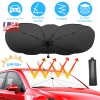 Foldable Car Umbrella Cover Protect Vehicle from UV Sun UPF50+