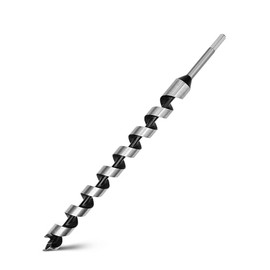 1-3/16 x 23.6 inch Auger Drill Bit for Wood,Hex Shank Ship Auger Bit for Soft Wood, Hard Wood, Plastic, Composite Materials and DIY Projects