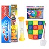 Block Inspired 4pcs Bright Smile Care Bundle Include Toothpaste, Flashing