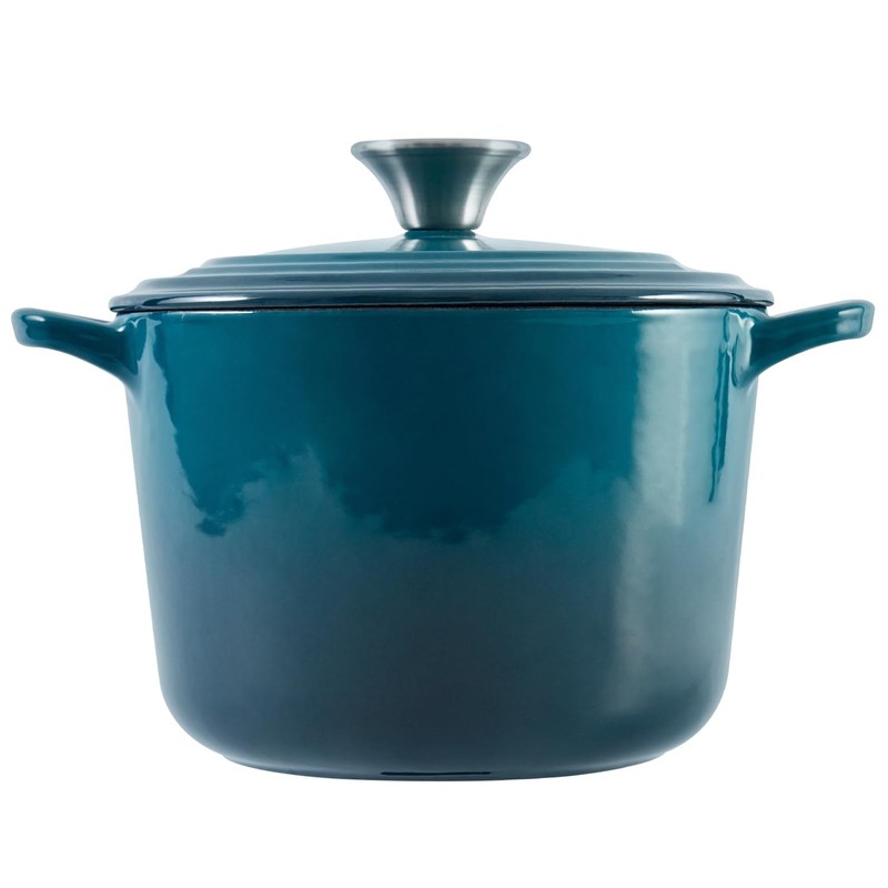 Flavehc Dutch Oven Pot with Lid 2.8 qt Cast Iron