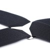 Adjustable 4-Clip Elastic X-Back Suspenders, 3.5 cm Wide Polyester Braces