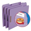Smead Fastener File Folder, 2 Fasteners, Reinforced 1/3-Cut Tab, Letter