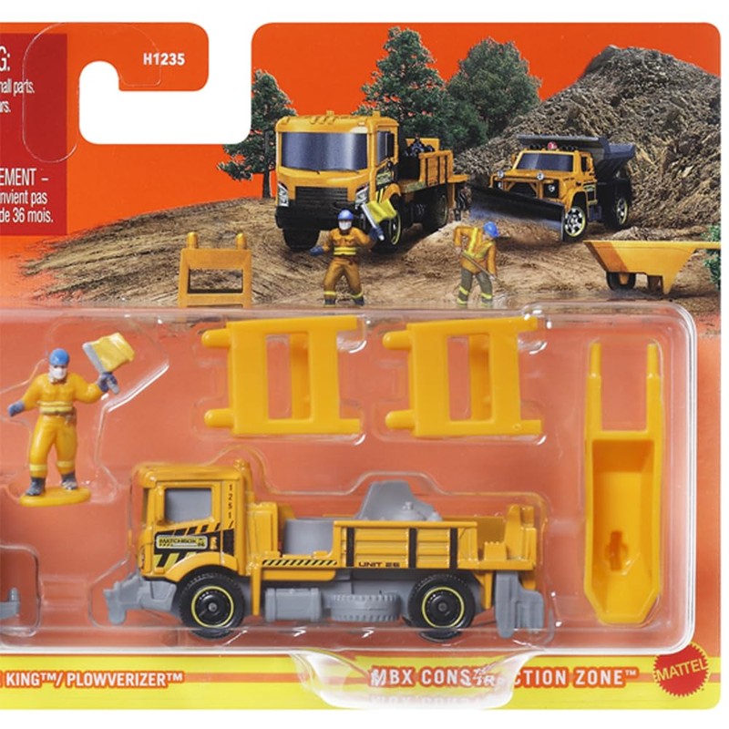 Matchbox HVP28 - MBX Construction Zone - Road Stripe King