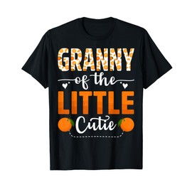 Granny Of The Little Cutie Orange Clementine Birthday Party T-Shirt