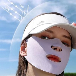 조깅 골프쿨페이스 등산 자외선차단 마스크 마우스오픈 라운딩 Jogging Golf Cool Face UV Protection Mask with Mouth Open for Round Golfing