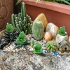 50Pcs Mini Resin Frogs Miniature Tiny Frogs Figurines Garden Decor