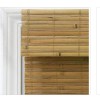 Home Decorators Collection Modern Farmhouse Honey Flat-Weave Cordless Bamboo Shade