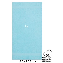 Betz Sauna Towel Bath Towel XXL Size 80 x 200 cm Palermo 100% Cotton, 80 x 200 cm