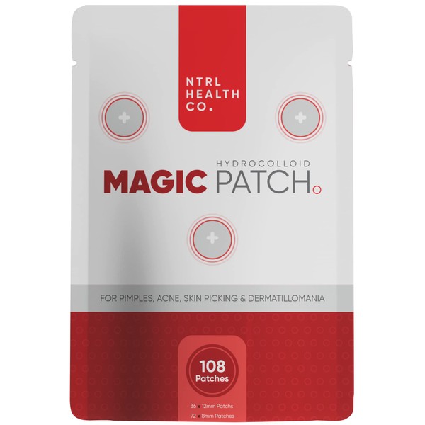 Acne Pimple Healing Patches | 108 Translucent Hydrocolloid Magic Patches