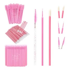 100 Microbrush+50 Cepillos+50 Lip Brush Para Pestañas