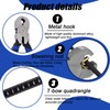 CLDURHGE Bow String Nocking Points Pliers Strings Knock Set T