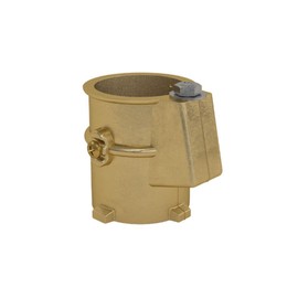 Perma-Cast Anchor Socket, Perma Cast, Bronze, 1.9" Rails/Ladders, 3" PS-3019-B