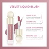Erinde Liquid Blush Stick for Cheeks, Cream Matte Blush Blush