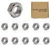 M12 (12mm) Steel Hex Nuts - Standard Thread - Pack