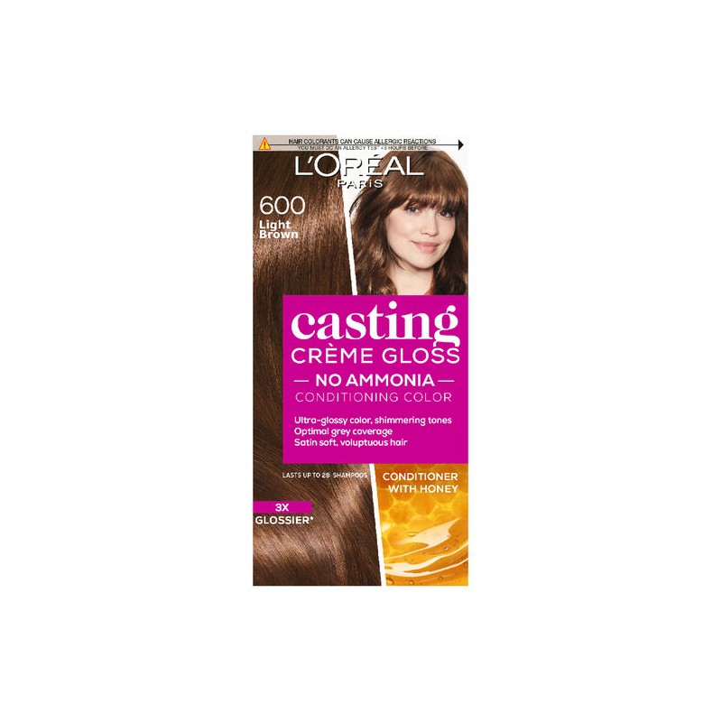 L'Oreal Casting Creme Gloss Semi-Permanent Hair Colour 600 Dark Blonde