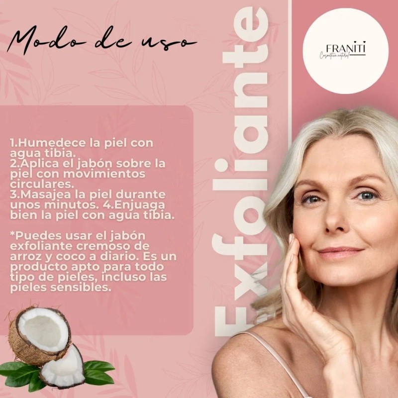 Exfoliante Natural Facial Y Corporal Aclara Y Suaviza