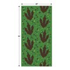 Beistle Dinosaur Tracks Floor Runner Dino Theme Party Decorations, Indoor/Outdoor