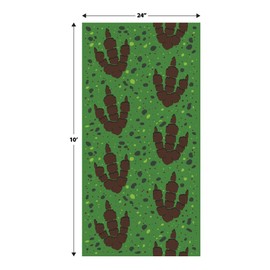 Beistle Dinosaur Tracks Floor Runner Dino Theme Party Decorations, Indoor/Outdoor Use