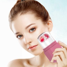 Minkissy Mini Unicorn Ice Tray Ice Face Massage Roller for Women Improve Skin Tone Pore Size