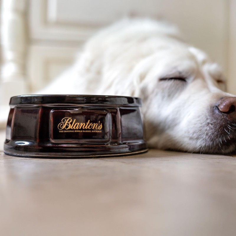 Blanton's Ceramic Dog Bowl