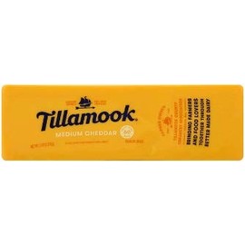 Tillamook Medium Cheddar Cheese, 5 Pound -- 2 per case.