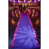 Satin Aisle Runner 50Ft 5 Ft Wide - Wedding, red