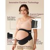 momcozy Pregnancy Belly Band, CozySupport Ergonest Maternity Belly Band, Invisible