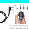 Walkie Talkie Speaker Mic, Handheld Shoulder Mic for FPCN10A/FPCN30A Two
