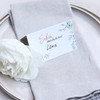 50 Place Cards Eucalyptus Design I Wedding or Christening I