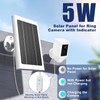 5W Solar Panel for Ring Spotlight Cam Plus/Pro and Stick