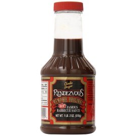 Charlie Vergos Rendezvous Hot Famous Memphis Barbecue Sauce * HOT 1lb 2oz