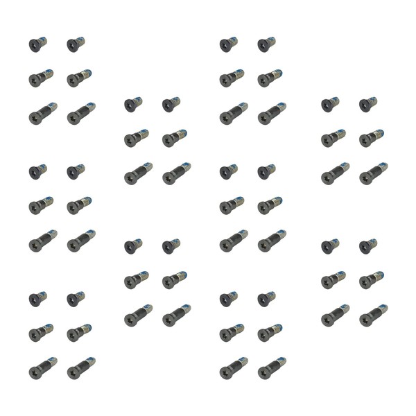 ChenGong - Space Gray Screws 60-Piece 10 Sets Bottom Case