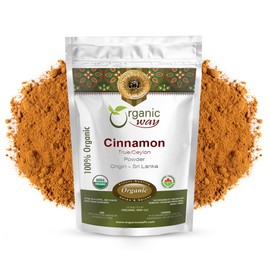 Organic Way True Ceylon Cinnamon Powder - Organic, Kosher & USDA Certified - 1/2LBS