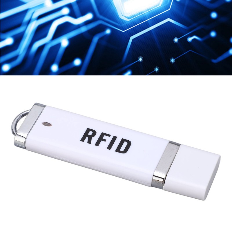 125KHz Portable RFID Reader 5V 100MA U Disk Shape ID