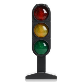Kisangel Children's Traffic Light Toy Traffic Light Model Toy Traffic Stop Sign Light Lamp Toy for Children Early Education Toy