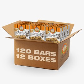 Sunbelt Bakery Peanut Butter Chocolate Chip Chewy Granola Bars, 120-1.0 OZ Bars (12 Boxes)