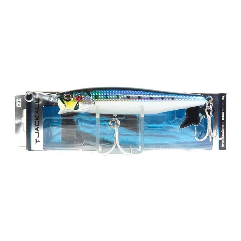 JACKALL (ジャッカル) Popper Riser Bait 015P, 5.9 Inches (150 mm),