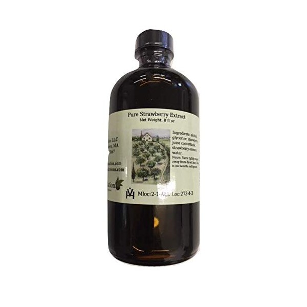 OliveNation Pure Strawberry Extract 8 oz.