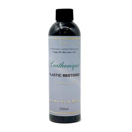 Leatherique® Black Plastic Restorer – 250ml Trim Restorer for Black Plastic, Rubber & Vinyl – Long-Lasting Protection & Shine