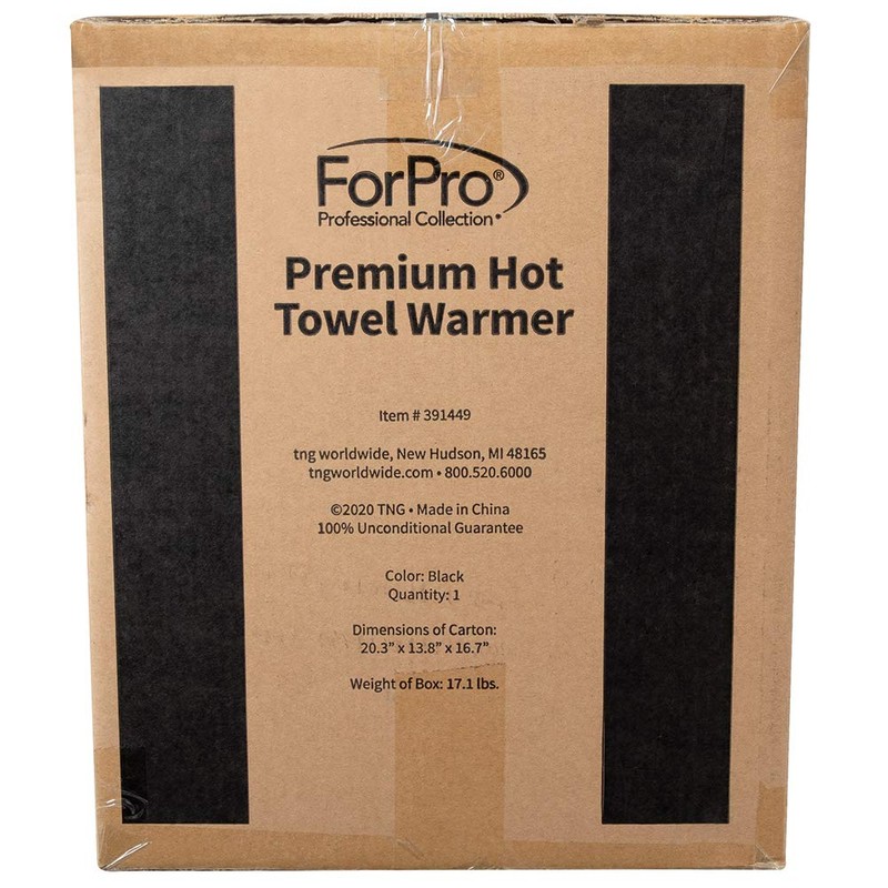 ForPro Professional Collection Premium Hot Towel Warmer, 23L Extra Large