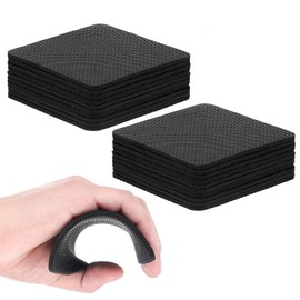 GERUI Black Grip Pads, Grip Pads for Weightlifting, Neoprene Workout Pads for Fitness, Bodybuilding & Strength Training for Training Hand Strength Training Gloves for Women & Men (28)