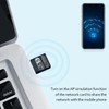 2.4G 5G AC1300Mbps Wireless Network Card USB Adapter Dual Band