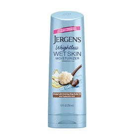 Jergens Hidratante para piel húmeda con aceite de karité enriquecedor, 10 onzas