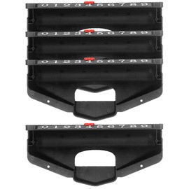 Kisangel 4pcs Table Hockey Accessories Air Hockey Billiards Accessories Desktop Accessories Plastic Scoring Units Foosball Balls Replacement Hockey Table Score Air Hockey Score Keeper Puck