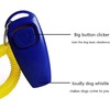 Dog Training Clicker, BESUNTEK 2 in 1 Pet Training Whistle