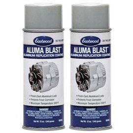 Eastwood Acrylic Aluma Blast Low Gloss Spray On Durable Paint Lacquer Aerosol 12 Oz | 2 Pack